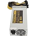 Bewinner 2000W Mining Power Supply Support 8 GPUs GPU Mining Rig, PC 2000W Mining Power Supply PSU, 180‑264V Single Channel 2U PSU PC Mining Power Supply
