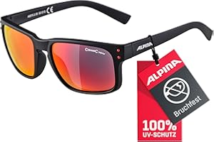 ‎ALPINA ALPINA KOSMIC - Verspiegelte und Bruchsichere Sonnenbrille, ideal für Alltag und Outdoor mit UV-A-, B- & -C-Schutz