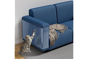 YY-JUNYING Kratzfolie Katzen Selbstklebend (3m x 20cm) - Extrem starker Halt - für Katzenfür Möbel Couch Tür Wand Kratzabwehr