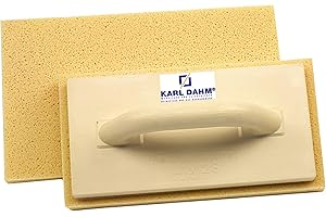 Karl Dahm Hydro-Schwammbrett zum Waschen von Fliesen I Fliesen-Zubehör, passend zum Fliesen-Waschset I Stark saugfähiger Fliesenschwamm, 16 x 30 cm – 10761