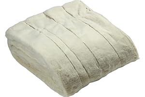 Paoletti Empress Throw 140X200 Cream, Polyester, Sahne, 140x200cm