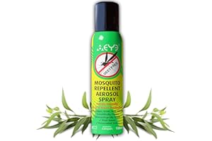 THEYE Continuous Aerosol Insect Mosquito Repellent Spray 150ml Natural PMD DEET-Free Protection