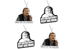 YCAAEO 4× Duftanhänger Auto, Duftbaum Auto Karinritter, Auto Lufterfrischer, Lustiger Duftbaum Auto, Duftanhänger Auto Personalisiert