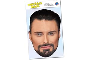 Party People Rylan Clark-Neal - Celebrity Face Mask (Ready To Wear) with optional Standee - Rylan C