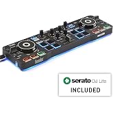 Hercules DJControl Starlight &ndash; Dahili Işık G&ouml;sterisi ve Profesyonel &Ouml;zelliklere Sahip Kompakt DJ Kontrol Cihazı