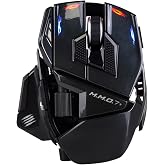 Mad Catz M.M.O. 7+ Kablosuz MMO Gaming Mouse &ndash; 26.000 DPI, 21 Programlanabilir Tuş, 40 Saat Pil