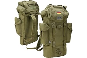 BWuM Bundeswehr Kampfrucksack 65L + Patch & Flagge