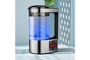 Generatore di Idrogeno, KOSIEJINN Ricca di Idrogeno 800-1500 Acqua Ionizzata, Ionizzatore d'acqua 2L Grande Capacità a Temperatura Costante con LED Touch Screen