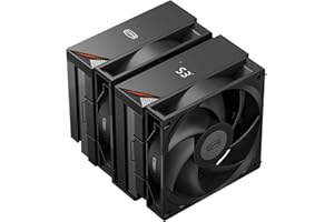 PCCOOLER CPS RT620 Digital BK Dissipatore CPU TDP 265W con display digitale in tempo reale, 6 tubi di calore in rame, due ventole FDB da 120 mm, per AMD AM4/AM5, Intel LGA 115X/1200/1700/1851