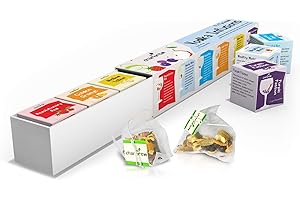 Charbrew Vodka Botanical Tea Infusion Pyramids Unique Gift Set 6 Teabags Vodka Mixer Blends