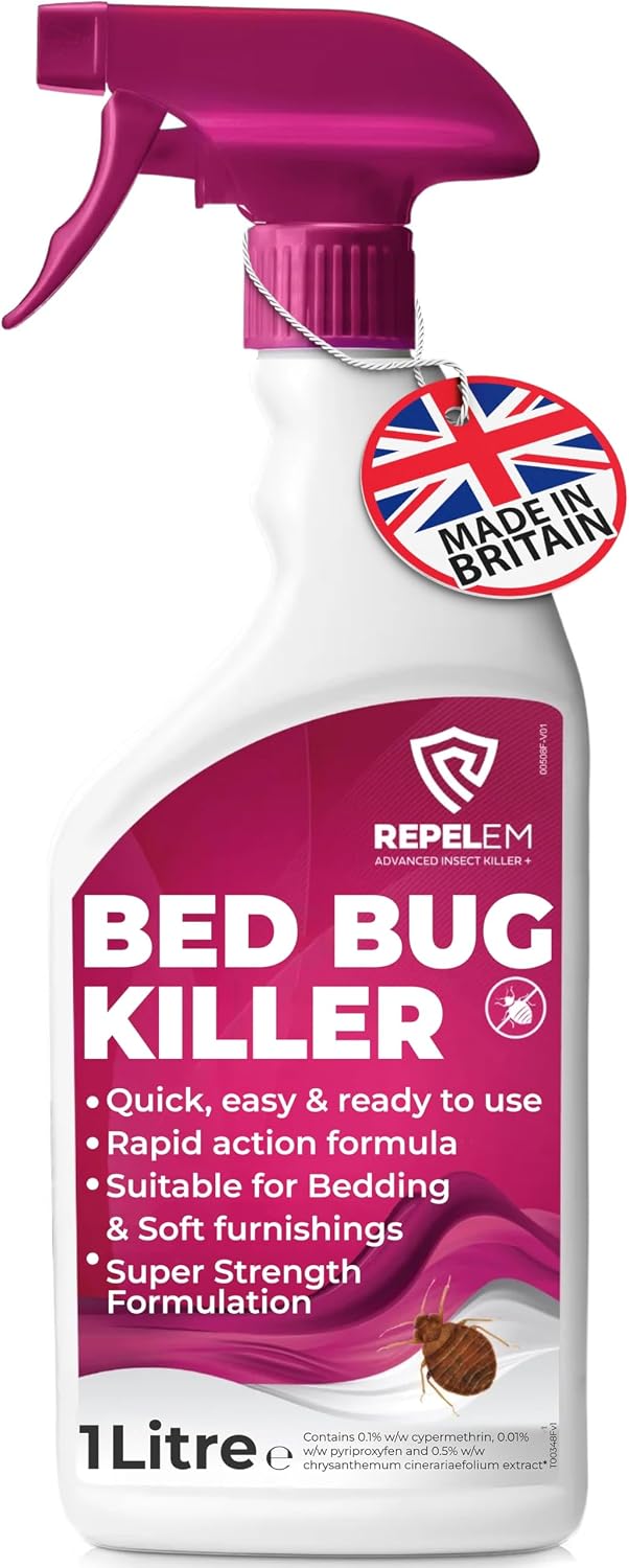 Qualité de Fabrication & Durabilité : REPELEM Bed Bug Spray - Strong Killer for Mat