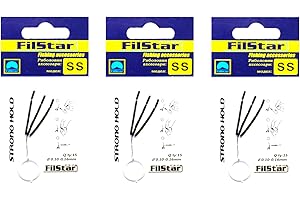 PRO FILSTAR 45 topes de goma SS 0,10 – 0,16 mm – topes de cuerda para pesca – perlas de goma – tope de pesca – tope de silicona – juego de anillos de pesca – tope de pesca – protector de nudos – tope