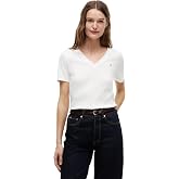 Tommy Hilfiger NEW SLIM CODY V-NK SS Tiş&ouml;rt Kadın