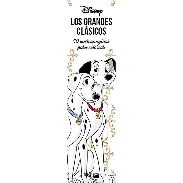 Marcapaginas Para Colorear Disney Grandes Clasicos Hachette Heroes Disney Colorear Varios Autores Guerin Jean Luc Amazon Es Libros
