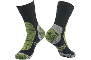 RANDY SUN Waterproof Breathable Socks, Unisex Novelty Skiing Trekking Hiking Wading Trail Socks 1 Pair