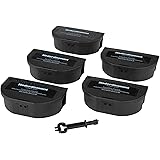 Köder-Discount 5 Mäuseköderboxen Köderbox Maus schwarz Köderstation für Mäusegift Mäuseköder sicher | effektiv | wiederverwen