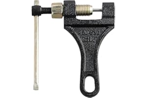Rapidbok Motorrad Kettentrenner, Universal Kettenentfernungswerkzeug für #420, #428, #520, #525, #528, #530, Schwarz Nietwerkzeug für Motorräder, Fahrräder und Traktoren