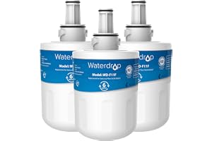 Waterdrop Kylskåpsvattenfilter ersättning för Samsung® DA29-00003F, 3-pack