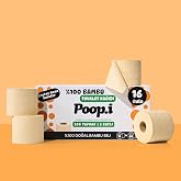 %100 Bambu "Extra Uzun Rulo" 16 Tuvalet Kağıdı NAKED Doğal Bej