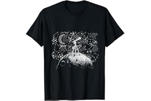 TELESCOPIO ASTRONOMIA SCIENZA Galassia Telescopio Luna Astronomia Maglietta