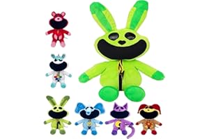 AMEBLEAK Smiling Critters Peluche, Smiling Critters Plush Toy, Juguete de Peluche de Sonrientes Critters, Cute Smiling Critters Cat Nap Catnat Accion Doll for Kids and Adults, Birthday and Christmas (B)