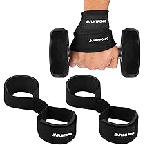 Sangle De Tirage Musculation Avec Confort Poignet - Noir Pour Les