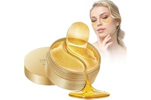 ZYNXEL 60 Parches Ojos Bolsas y Ojeras, Parches Ojos para Tratamiento Intensivo con Hidratación Profunda, Reduce Líneas Finas y Signos de Edad, Elimina Signos de Fatiga