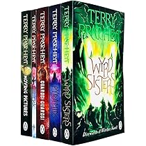 Terry Pratchett Discworld Novels Series 4 - 5 Books Collection Set