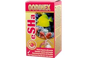 ESHA LABS eSHa Oodinex gegen Korallenfischkrankheit, Seewasser-Ichthyo, Infektionen, Scheuern, Kopfzucken und Gewebeabsterben etc.