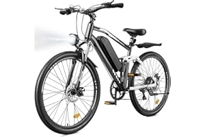 Finbike M50 Electric Bike Adults, 27.5"×2.3" Electric Mountain Bike with 13Ah Battery, 4-Link Suspensions, 130 Lux Headlight, 70KM Max Range, 7-Speed Derailleur, LCD Display with USB Port