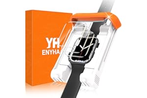 ENYHAA 3 Pack for Apple Watch Series SE/6/5/4 40mm Screen Protector,HD Transparent, Anti Scratch, Bubble Free [Automatic Align Tech] Self-Healing Flexible EPU Film for iWatch (40MM Series SE/6/5/4)
