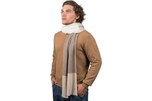 DALLE PIANE CASHMERE - Sciarpa a 3 colori 100% cashmere - Uomo