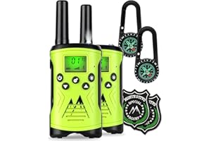 Monte Stivo® Agent walkie Talkie niños | Juego con brújula y Placa | Regalo de Juguetes Ideal para niño y niña a Partir de 5 años