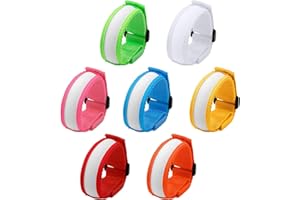 Kireida® 8 Stück LED-Glüh-Armbänder, leuchtende Armbänder, blinkende Arm-Arm-Armbänder, blinkende Armbänder, leuchtend im Weihnachtsdunkel, kreatives Geschenk