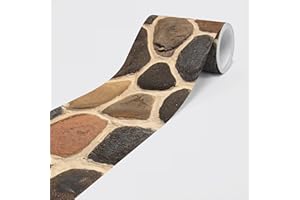 DIMEX LINE Frise autocollante - Frise murale décorative pour murs, meubles, plafonds, papiers peints, portes, revêtement en pierre II, 5 x 0,15 m par rouleau