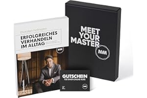 ‎MYM MEET YOUR MASTER MYM MEET YOUR MASTER Geschenkbox Thorsten Hofmann I Online-Kurs zum Thema Verhandeln im Alltag - Kursgutschein & Masterbook - 7 Regeln zum Verhandlungserfolg
