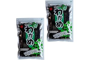 YIJIA | Sushi King Pack 2 x 100 gr Algas Wakame Deshidratadas para sopa de miso, el ramen o el sukiyaki - Sin gluten & Halal