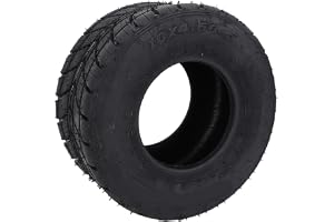 banapoy 10x4.50-5 Go Kart Framhjulsdäck, 5 Tums Slanglösa Halkfria Regnsäker Gummi ATV UTV Hjuldäck för Fyrhjuling Drift Trike åkgräsklippare