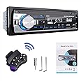 RDS Autoradio Bluetooth Manos Libres Radios de Coche por Plástico y Aleación de Aluminio, Lifelf Radio Estéreo 4 x 65 W 1 DIN