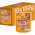 Rowntree's Fruit Gums Sweets Sharing Bags, Vegan Friendly, 10 x 150 g