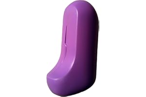 Asthmate Rigid Plastic Asthma Inhaler Case for Ventolin and many other aerosol inhalers (Purple)