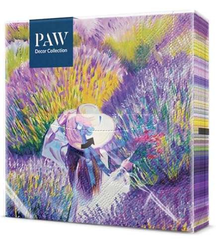 Lot De 20 Serviettes En Papier Poinsettias - Vaisselle Jetable Et Pique