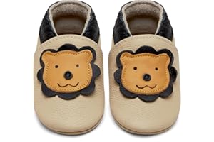 IceUnicorn Chausson Cuir Bébé Chausson Bebe Chaussons Cuir Souple Bébé Fille Garçon Premiers Pas Mignon Chausson Bébé 0-6 Mois-3 Ans