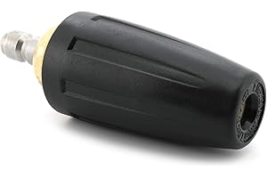 DeTec. Dreckfräse für Hochdruckreiniger für starke Verschmutzungen | Rotordüse bis 250 bar | Zubehör für Benzin-Hochdruckreiniger | Größe: 050