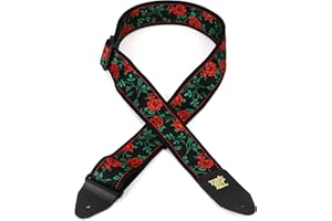 Ernie Ball Klasyczny Pasek do Gitary/Basu Jacquard - Spanish Rose