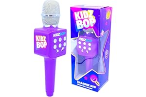 Move2Play, Kidz Bop Karaoke Microphone | The Hit Music Brand for Kids | Birthday Gift for Girls and Boys | Toy for Kids Ages 4, 5, 6, 7, 8+ Years Old