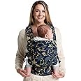 Momcozy Baby Carrier - Ergonomic, Cozy and Lightweight Infant Carrier for 7-44lbs, All Day Comfort for Hands-Free Parenting, Enhanced Lumbar Support, Starry Sky
