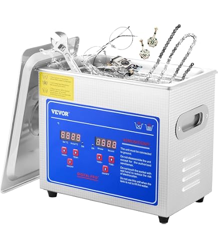 Detergenti Ad Ultrasuoni 3L Con Riscaldatore E Timer Lab Proffessional Ultra Sonic Cleaner Machine For Jewelry Glasses Cleaner 304 Stainless