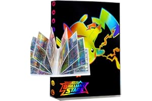 BSDPPT Porta Carte，Album di Carte da Collezione,Raccoglitore Carte 30 Pagine,Libro di carte con un massimo di 240 carte-QQC2