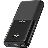 VIYISI Power Bank 30000mAh, caricatore portatile a ricarica rapida 20W PD, batteria esterna USB C con display LED, 4 uscite e